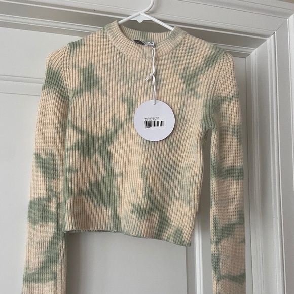 Princess Polly Sweaters - Princess Polly Tie-Dye Cropped Sweater